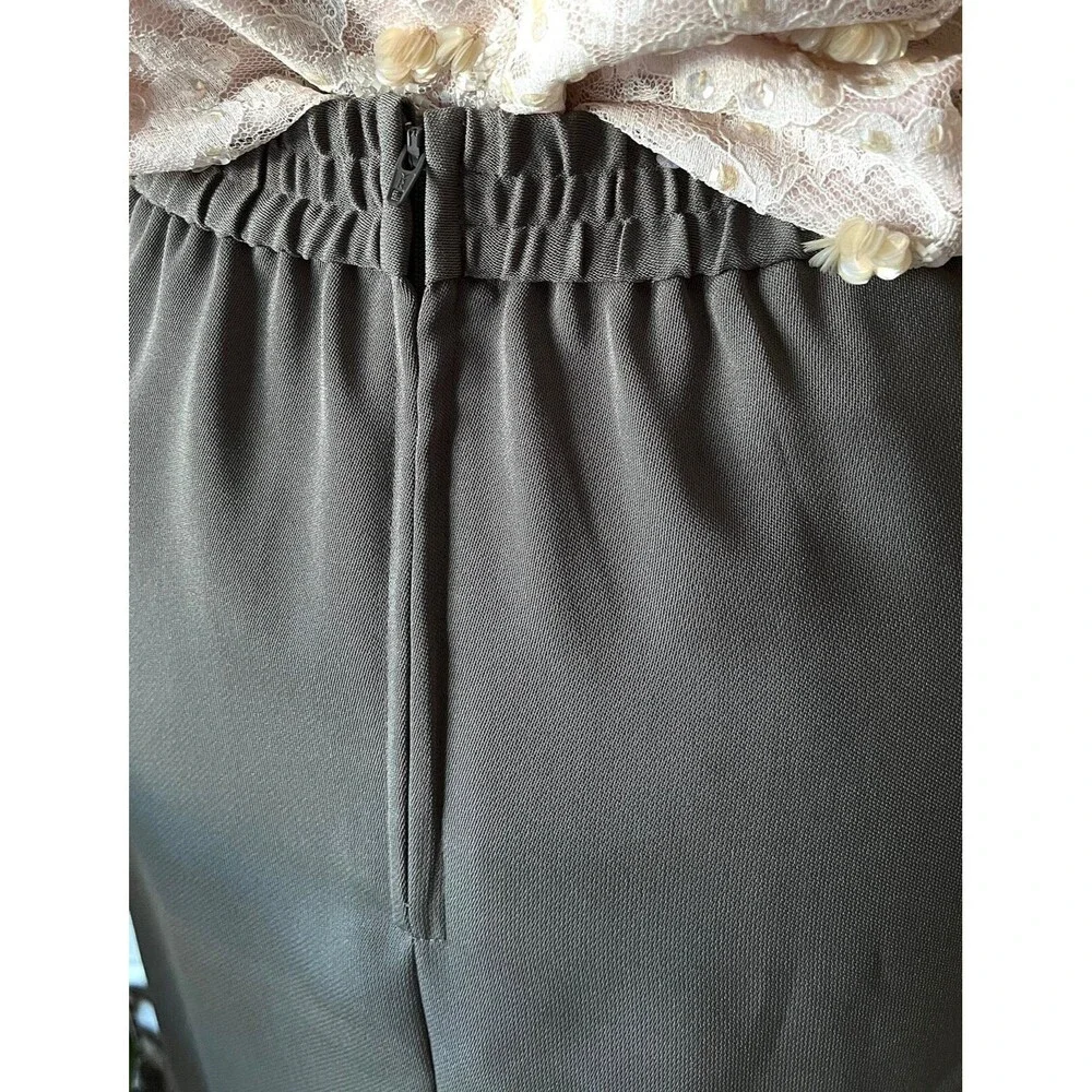 vtg 90s y2k New frontier southwest‎ maxi skirt green boho retro faux wrap small
